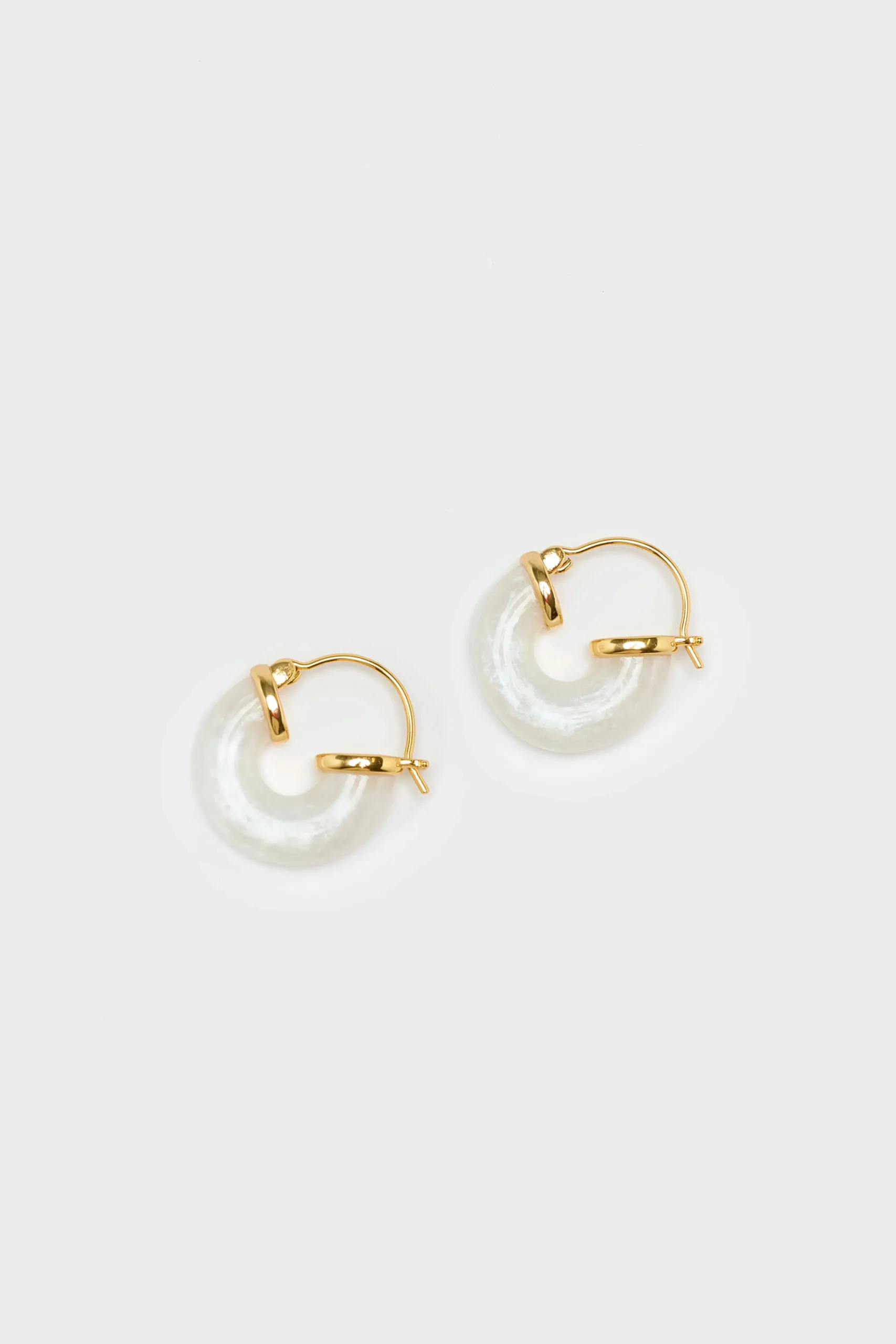 anni_lu_petit_white_swell_1.webp Anni Lu Petit White Swell Hoop Earrings
