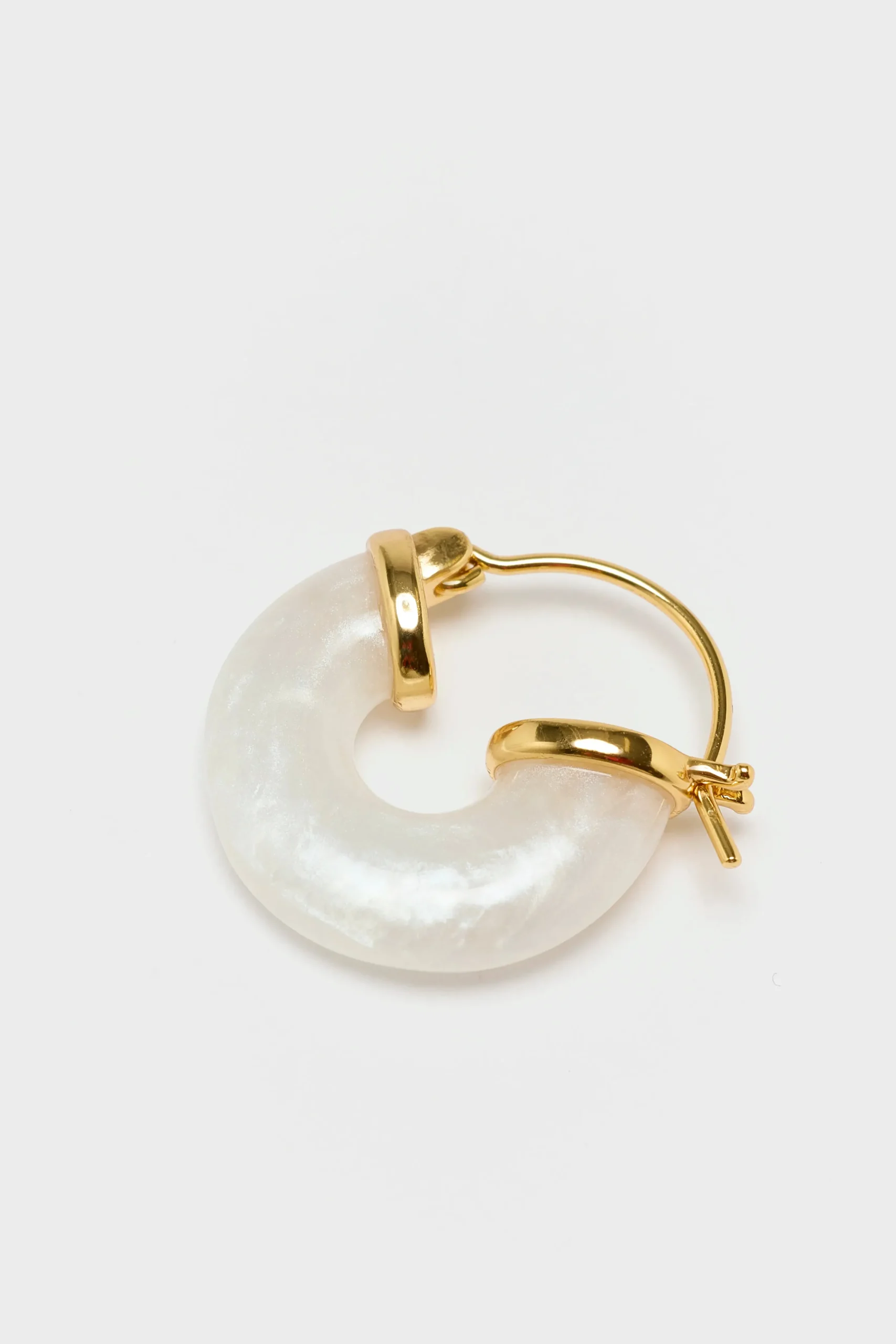 anni_lu_petit_white_swell_2.webp Anni Lu Petit White Swell Hoop Earrings