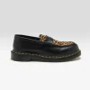 Dr martens DR. MARTENS Penton Hair-on Smooth Leather Loafers