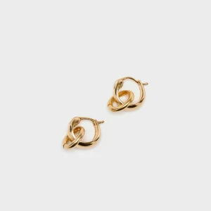 Helena rohner Double Hoop Gold Earrings