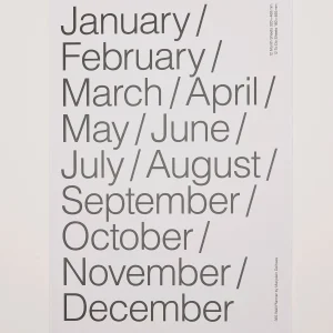 Marjolein delhaas 365 Wall Planner