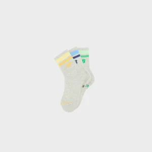 Kinderen New balance Kids' Everyday Stripe Midcalf Socks