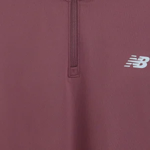 New balance Script Quarter Zip Athletic Shirt