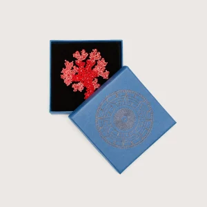 Trovelore Coral Brooch