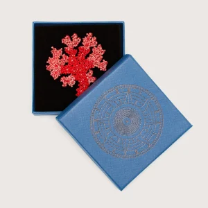 Trovelore Coral Brooch