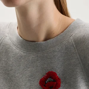Trovelore Red Poppy Broche