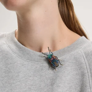Trovelore Snowdon Beetle Broche
